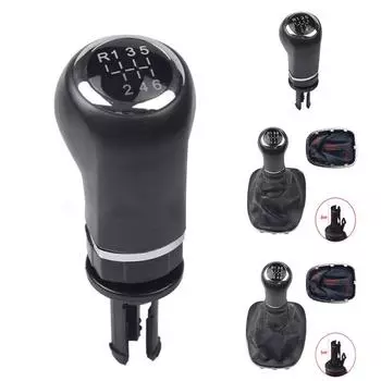 Ручка переключения передач, крутой стиль, рычаг переключения передач, головка переключения передач, совместима с Opel Corsa Single head R5 speed