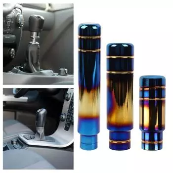 Ручка переключения передач, противоскользящая, декоративная, прямая замена, модификация, аксессуары, ручка рычага переключения передач с механической коробкой передач для автомобиля 9cm