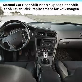 Ручка переключения передач, ручная ручка переключения передач автомобиля, 5-скоростная ручка переключения передач, замена рычага для чёрный