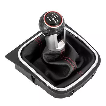 Ручка переключения передач в сборе для VW Golf 6 MK6 GTI GTD R20 2009-2013 5 6 ступенчатая механическая коробка передач автомобильный рычаг переключения передач чехол для гандбола
