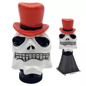 Ручка переключения передач в виде черепа, уникальная сменная ручка переключения передач, забавная ручка переключения передач в стиле скелета, ручная и автоматическая spain