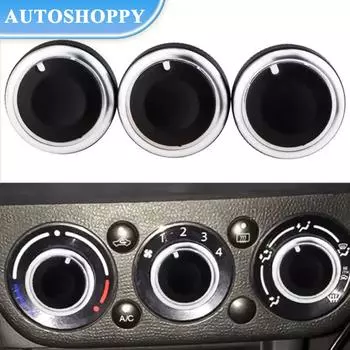 ручка переменного тока, ручка кондиционера автомобиля для Suzuki Swift Ciaz Splash Mazda VX-1 ERTIGA 2017 Proton, аксессуары для интерьера чёрный