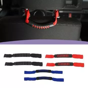 Ручка подголовника сиденья Ca, подходит для Ford Mustang, для Ford Bronco, для Dodge, для Jeep Wrangler, аксессуары для интерьера чёрный