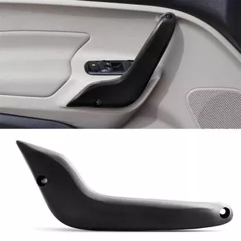 Ручка-подлокотник левой двери салона автомобиля черная для 2011-20 Ford Fiesta с электростеклоподъемником
