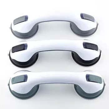 Ручка противоскользящая поддержка для туалета, ванной комнаты, сейф, поручень, вакуумная присоска, поручень чёрный