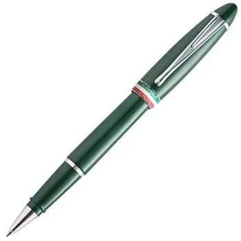 Ручка-роллер AURORA Шариковая ручка Epsilon 150-я годовщина объединения Флаг 3 цвета Кольцо Зеленый CT На водной основе B77-V