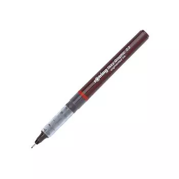 Ручка Rotring Fiber Tip Pen Tikki 1904753 подлинный импортный продукт 0,3 мм коричневый