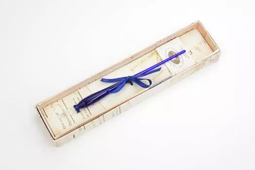 Ручка Rubinato Glass синяя NOV/G синий