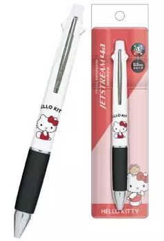 Ручка-ручка Kamio Japan Sanrio Kitty Pen Jet Stream 304383 многофункциональная 4&1 0,5