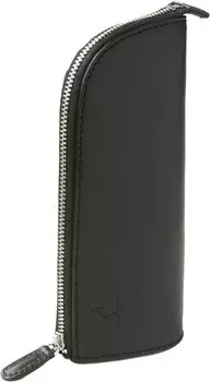 Ручка ручка ручка натуральная кожа [mieno] чехол, хранение, держатель, отдельно стоящий, коровья кожа, кожа, (черный) чёрный