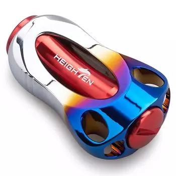 Ручка ручки катушки HEIGHTEN 22 мм для Shimano и Daiwa Type Type Aurora Series 8,8 г (Шимано А) (Дайва С) (красный) (561)