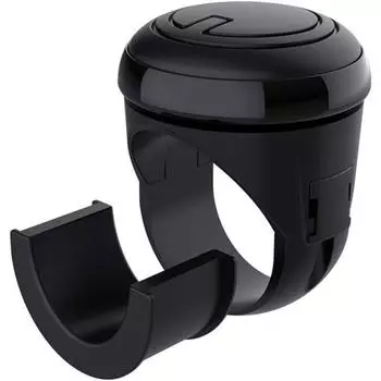 Ручка рулевого колеса для автомобилей, ручка рулевого колеса автомобиля, рулевое устройство для грузовика, вращающаяся ручка, ручка-усилитель 6.3*5*2.2cm чёрный