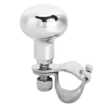 Ручка рулевого колеса из нержавеющей стали 316, вспомогательные усилители, шаровая ручка, аксессуар для лодки серебряный