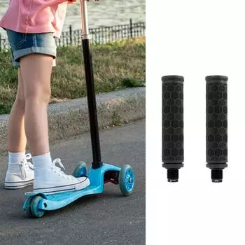 Ручка руля электросамоката Нескользящая крышка ручки руля Левая Правая Ручка Чехол Деталь для ремонта электросамоката