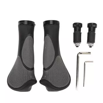 Ручка руля противоскользящая резиновая эргономичная ручка для велосипедного руля диаметром 22,2 мм