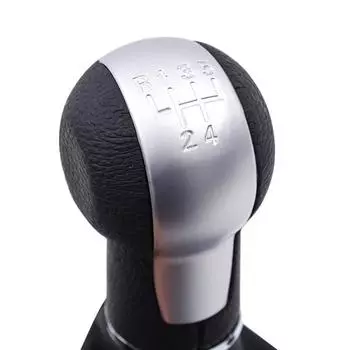 Ручка рычага переключения передач автомобиля с кожаным чехлом для Seat Leon MK2 1P (2005-2012) Альтеа XL (2004-2012 гг.) Толедо МК3 (2004-2009)