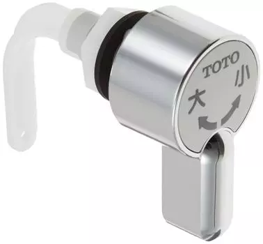 Ручка рычага TOTO для низкого бака с углом THY425-1R серебряный