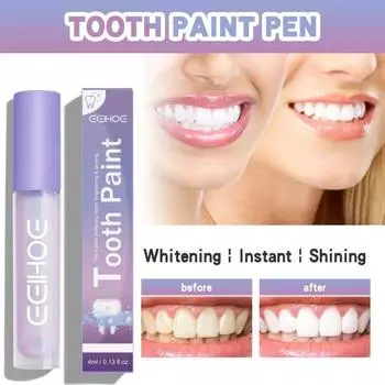 Ручка с глянцевой отделкой, уход за полостью рта, освежающий, безопасный, мгновенный блеск зубов
