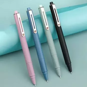 Ручка с выемкой, цветная ручка для тела, ручка для письма 0,38 мм, канцелярские принадлежности для каллиграфии и офиса style 1