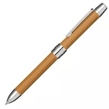 Ручка Sailor авторучка 2 цвета Sharp Refino L из коровьей кожи светло-коричневого цвета многофункциональная + 16-0319-280 светло-коричневого