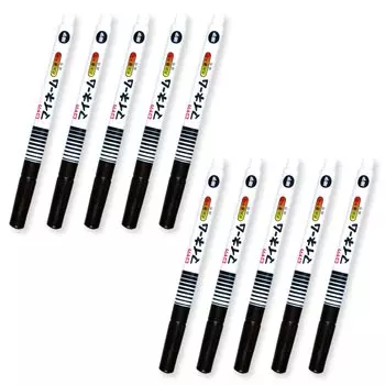 Ручка Sakura Crepas Name Pen My Name Fine Point Black 10 шт. на масляной основе YK#49-10