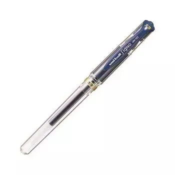 Ручка шариковая гелевая Mitsubishi Pencil uni Ball Signo Bold 1.0 мм синяя/черная (УМ153.64)
