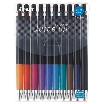 Ручка шариковая гелевая Pilot Juice Up 10 цветов 0.3 LJP200S3-10C