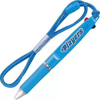 Ручка шариковая Mitsubishi Pencil 2-цветная Players 0.7 светло-голубая 10 штук SE382.8