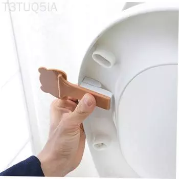 Ручка сиденья для унитаза Крышка крышки унитаза Подъемная ручка сиденья для унитаза Сиденье для унитаза Holde E0S белый