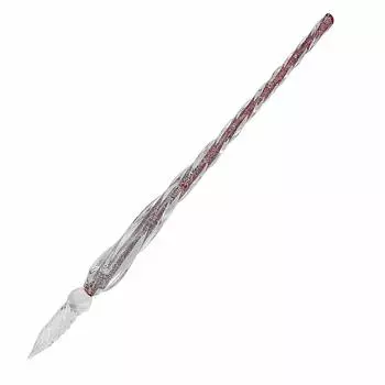 Ручка Sipliv Handmade Glass Dip Pen Vintage Crystal Pen Каллиграфия Подпись Подарочная ручка Красная ручка, держатель,