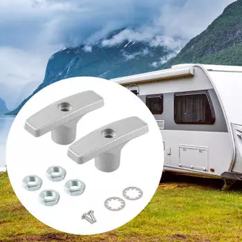 Ручка сливного клапана для автофургона, аксессуары для сброса, простая установка, профессиональная сборка, премиум-класса Handle