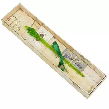 Ручка стеклянная Rubinato светло-зеленая 3/ALF светло-зеленый