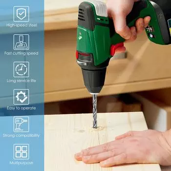 Ручка-ствол триммер комплект для токарной обработки дерева фреза из быстрорежущей стали режущая головка деревообрабатывающая фреза триммер набор режущих инструментов 7Pcs