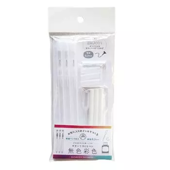 Ручка Teranishi Chemical Guitar Handmade, бесцветная, 3 шт., HMP-3P чистый