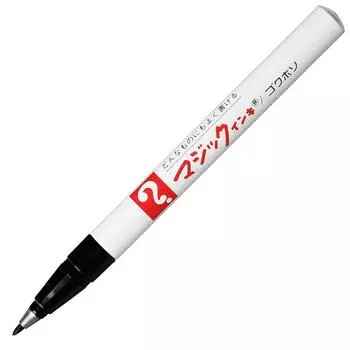 Ручка Teranishi Chemical Industry Magic Ink Oil Pen Extra Fine Black 10 шт. № 700 B-M700-T1 чёрный