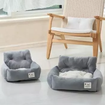 Ручка типа автомобильное сиденье принадлежности для домашних животных автомобильная клетка для собак собачья будка с ремнем безопасности инструмент Four Seasons универсальный питомник для домашних животных кошек собак автомобильная будка серый