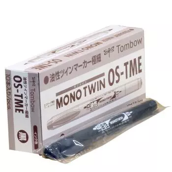 Ручка Tombow Pencil Oil Pen Mono Twin Extra Fine E Black 10 шт. OS-TME33-10P