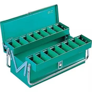 Ручка трубчатая коробчатая Ringstar стальная зеленая x Ш200 x 2-уровневая RSD-411 [Д410 В180 мм] зелёный