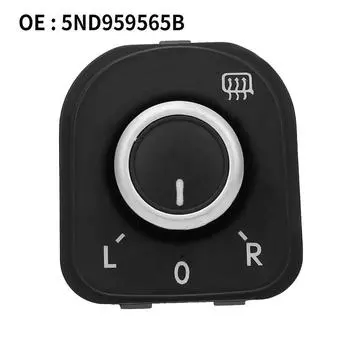 Ручка управления переключателем зеркал 5ND959565B для VW Jetta Golf MK5 MK6 Passat B6 чёрный