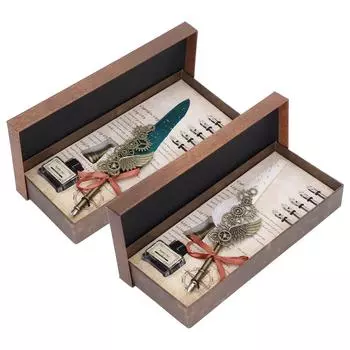 Ручка в европейском стиле, британский ретро-стиль, золотая ручка из нержавеющей стали, деловая ручка с резьбой Dark Green