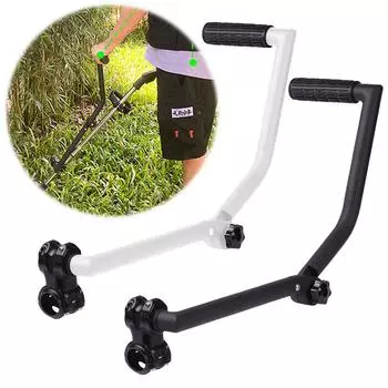 Ручка Weedeater с регулируемым углом наклона, садовая прополочная щетка, удлинитель для газонокосилки, удлинитель для легкой стрижки двора белый