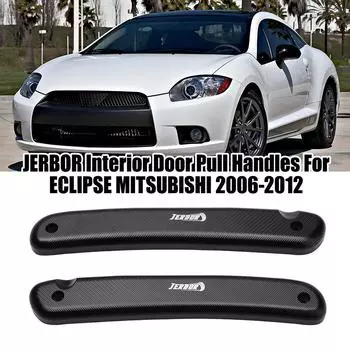 Ручка внутренней двери автомобиля, 2 шт., левая и правая для Mitsubishi ECLIPSE 2006-2012 гг., дверная ручка чёрный