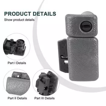 Ручка-защелка замка для автомобильного перчаточного ящика для Suzuki Jimny Vitara Grand 7343076811P4Z, замки для автомобильного перчаточного ящика 89 мм*40 мм, замена CHINA