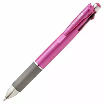 Ручка Zebra 4 цвета Sharp Multi 1000 Vitamin Color Pink многофункциональная + клипса B4SA2-A1-P