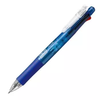 Ручка Zebra 4 цвета Sharp Multi Blue 10 шт. Многофункциональная + на клипсе B-B4SA1-BL