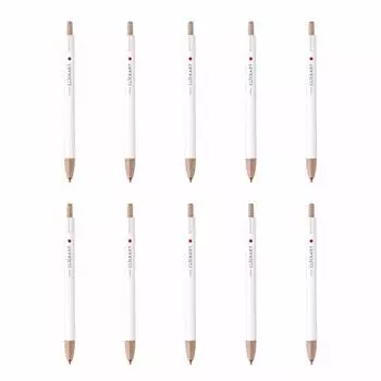 Ручка-зебра Clickart Cocoa Brown 10 шт. на водной основе B-WYSS22-CE