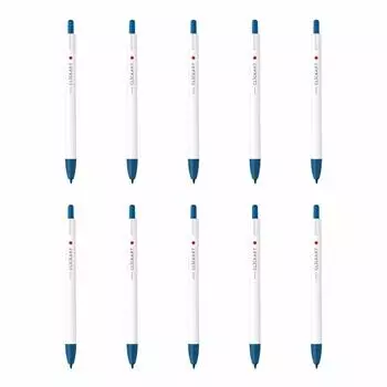 Ручка Zebra Clickart Smoky Blue 10 шт. на водной основе B-WYSS22-SMB