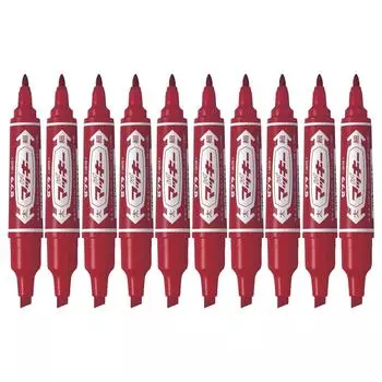 Ручка ZEBRA High Mackie Red 10 шт. на масляной основе B-MO-150-MC-R