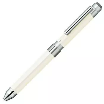 Ручка Zebra Pen Shabo X CL5 Кожаная Белая Многофункциональная SB15-LW белый
