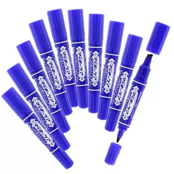 Ручка Zebra Permanent Pen High Mackie Care, сменный стержень, синий, 10 шт., B-YYT5-BL